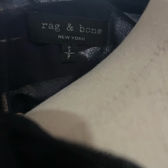 Rag & Bone Sheer Navy Blue Top - Picture 6 of 6